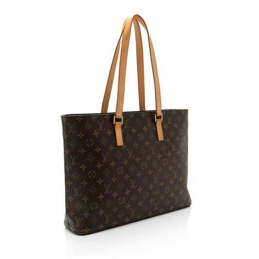 Louis Vuitton Vintage Monogram Canvas Luco Tote (SHF-ZG0894)
