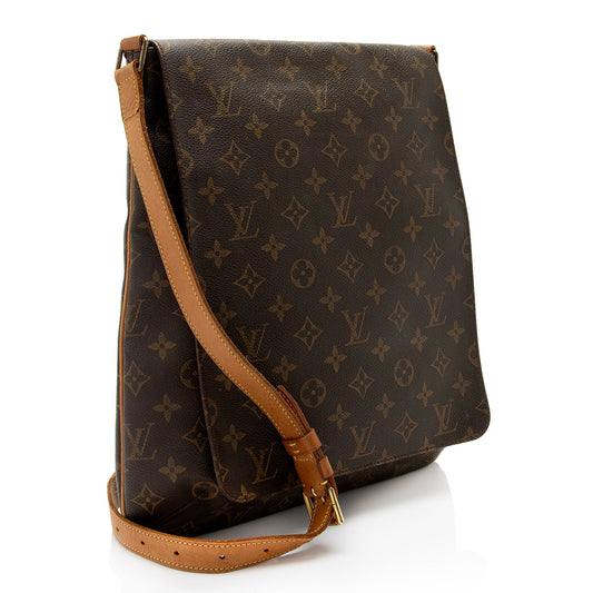 Louis Vuitton Vintage Monogram Canvas Musette Salsa GM Shoulder Bag (SHF-vuabKZ)