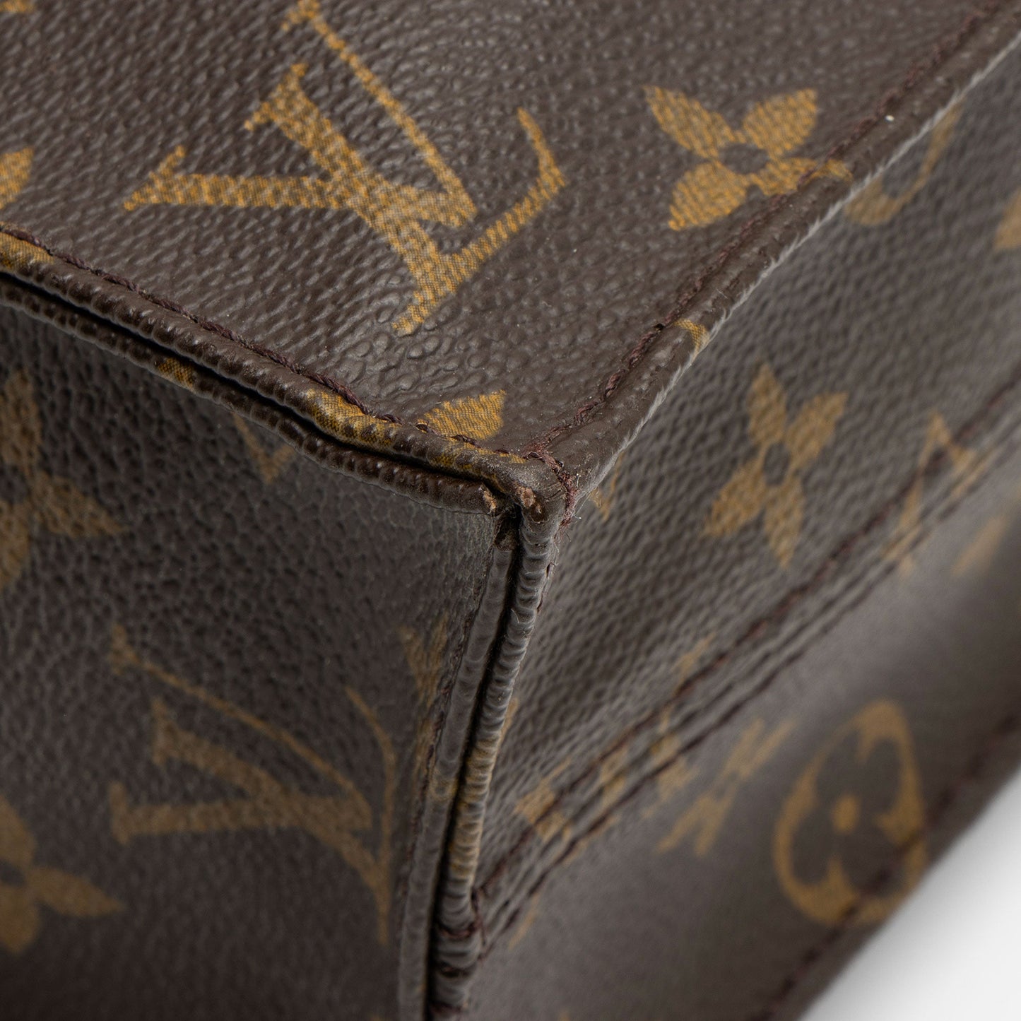 Louis Vuitton Vintage Monogram Canvas Sac Plat Tote (SHF-mbbbzu)