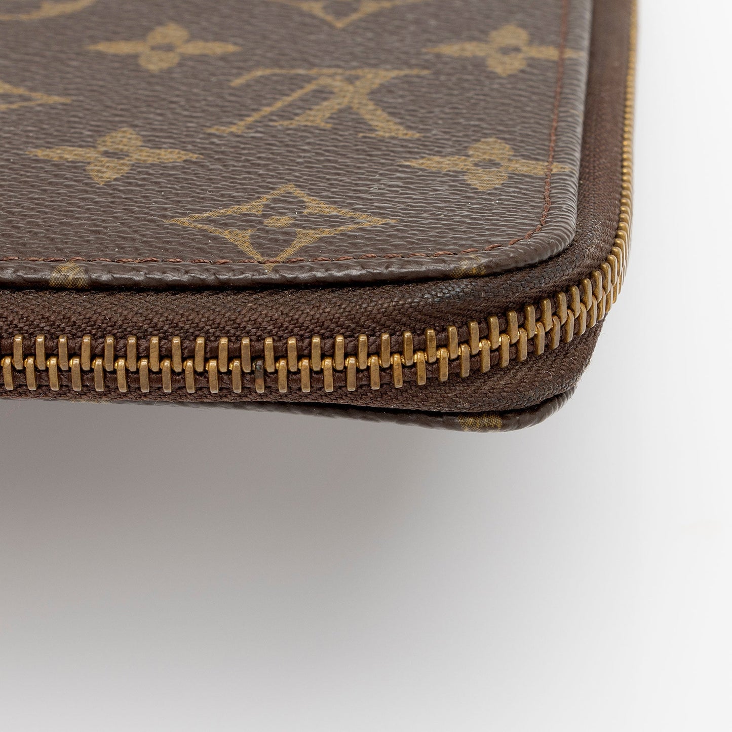 Louis Vuitton Vintage Monogram Canvas Zippy Agenda Cover - FINAL SALE (SHF-0Zi1h8)