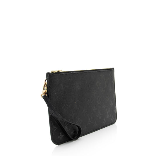 Louis Vuitton x Urs Fischer Monogram Leather Neverfull MM Pochette (SHF-8WPKoB)