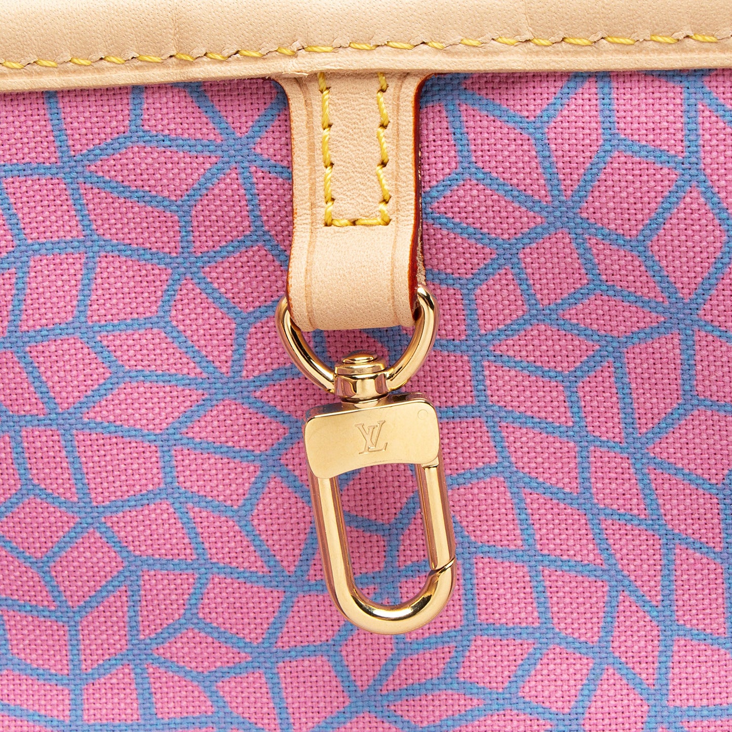 Louis Vuitton x YK Monogram Canvas Pumpkin Neverfull MM Tote