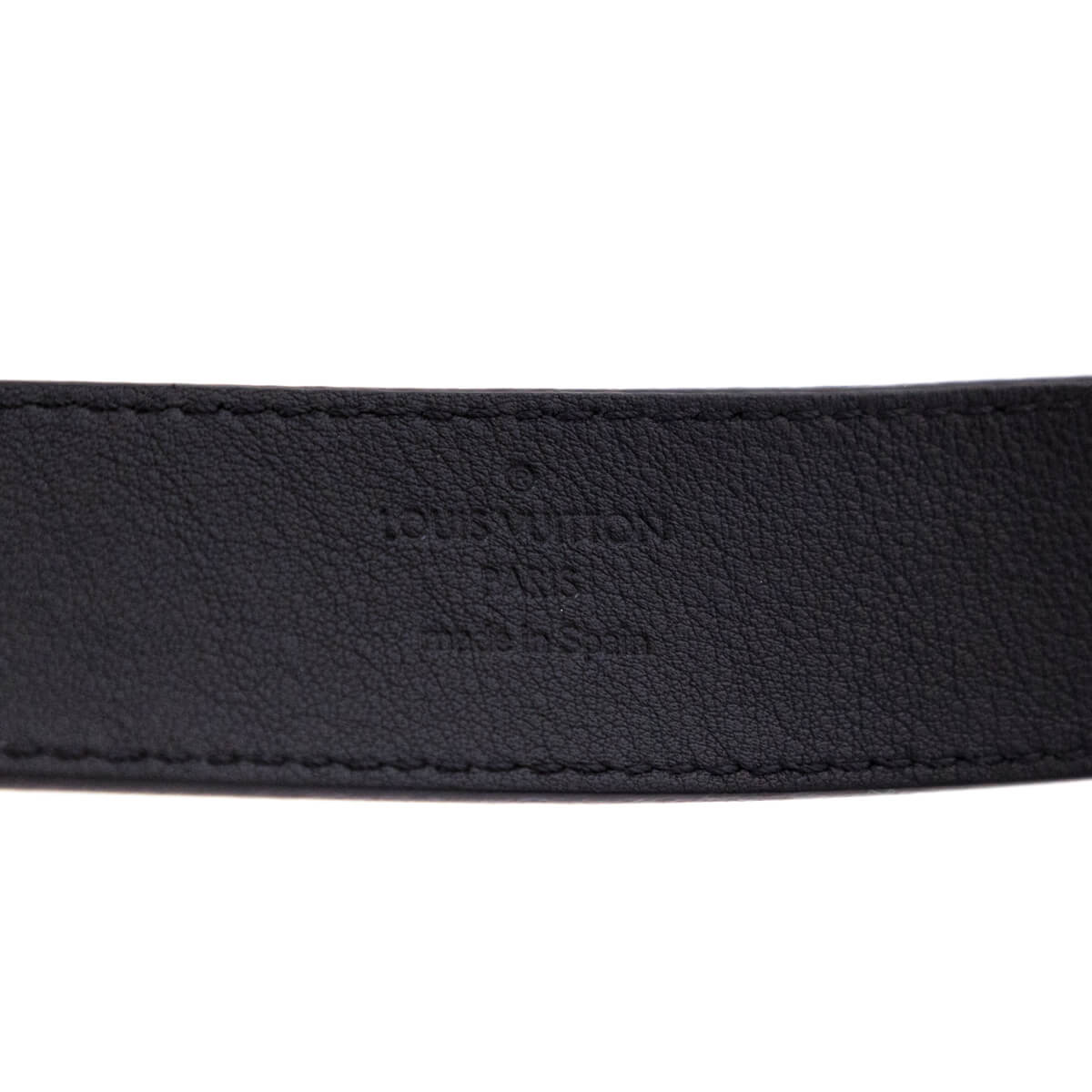 Louis Vuitton Black Epi Twist Belt Size S
