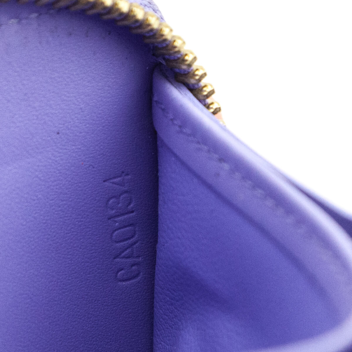 Louis Vuitton Lilac Monogram Vernis Zippy Wallet