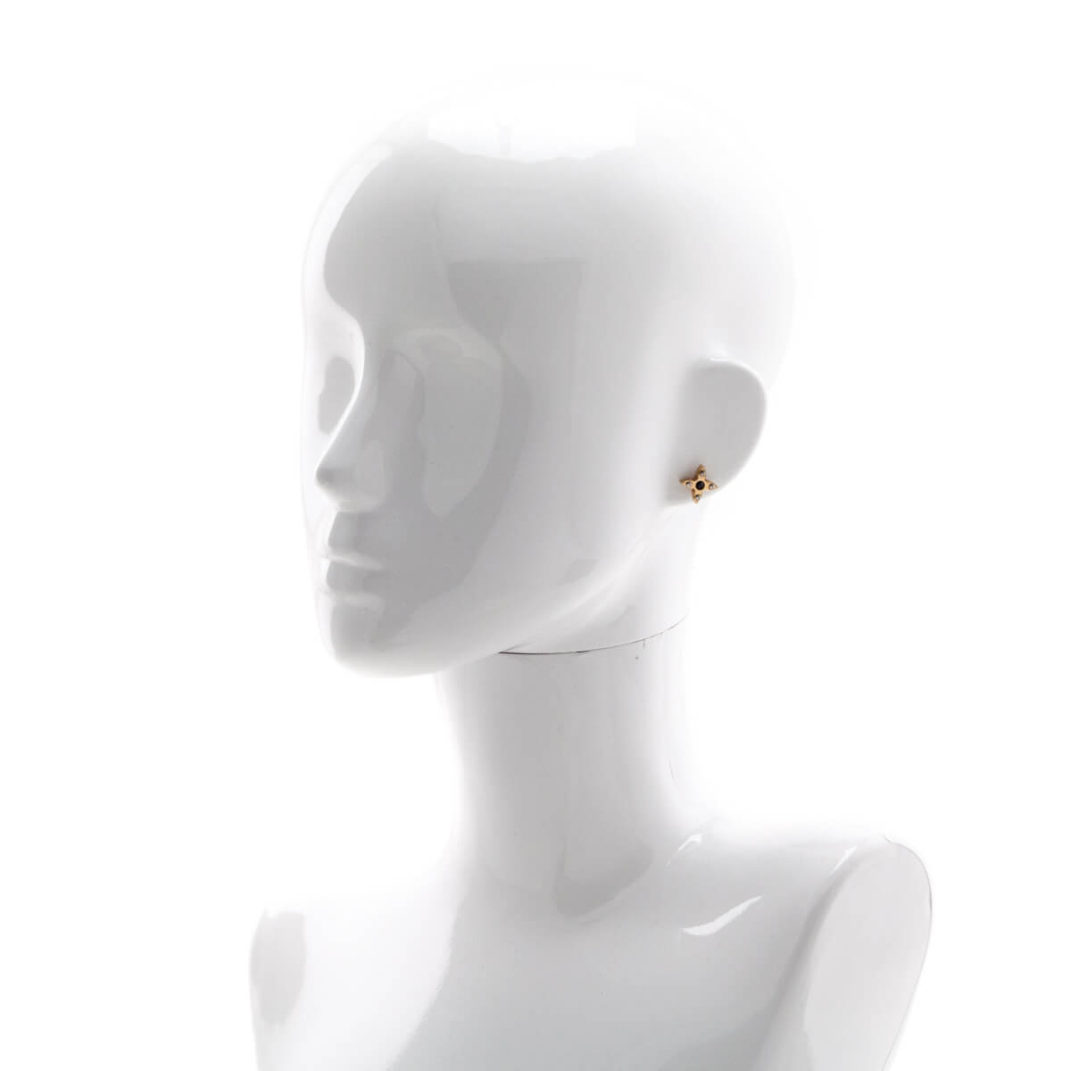 Louis Vuitton Monogram Trio Stud Earrings