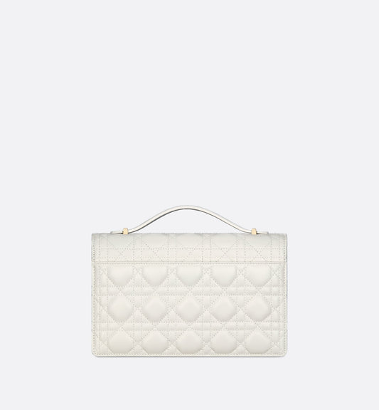 My Luxury Dior Top Handle Bag Latte Cannage Lambskin