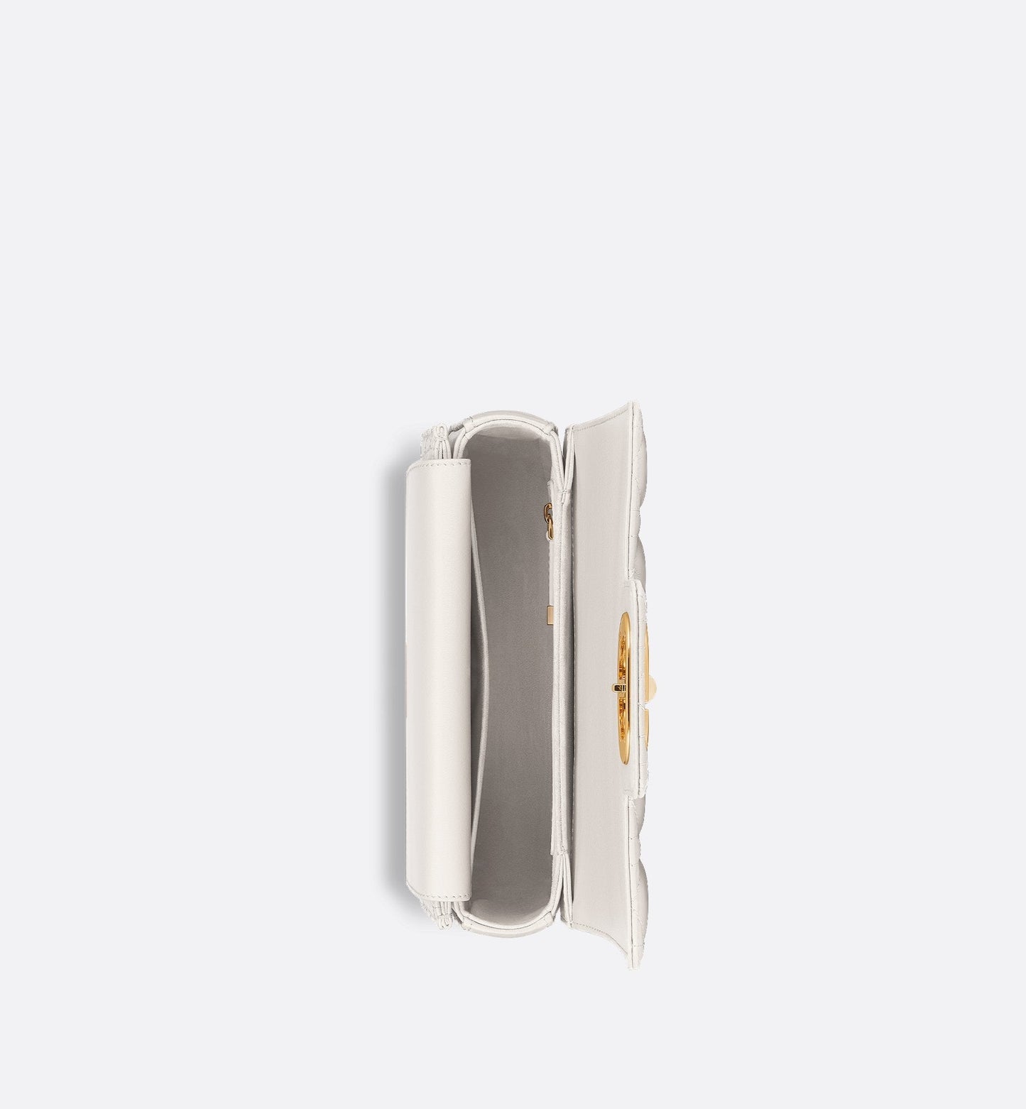 Small Luxury Dior Jolie Top Handle Bag Latte Cannage Calfskin