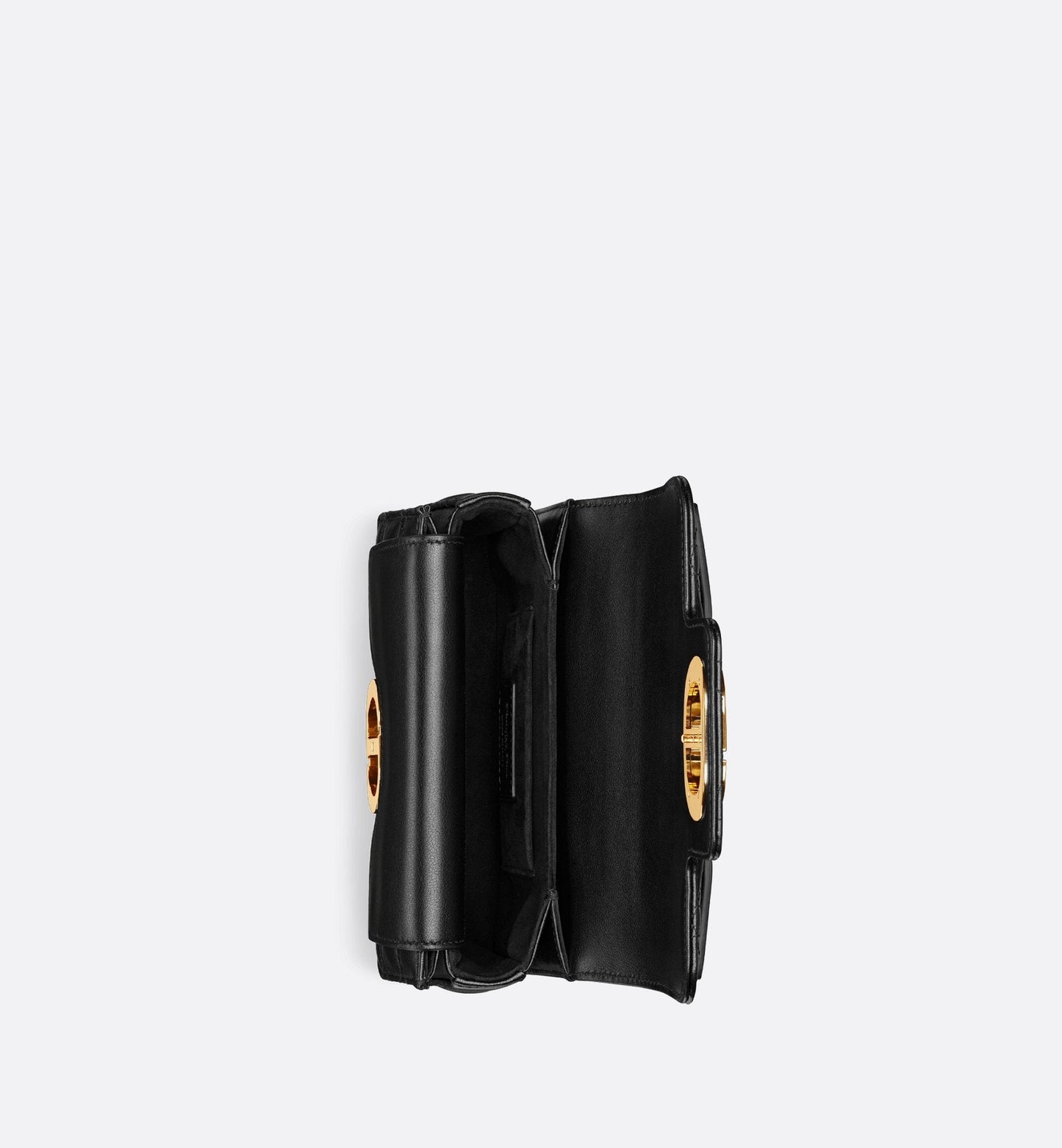 Mini Luxury Dior Jolie Top Handle Bag Black Cannage Calfskin