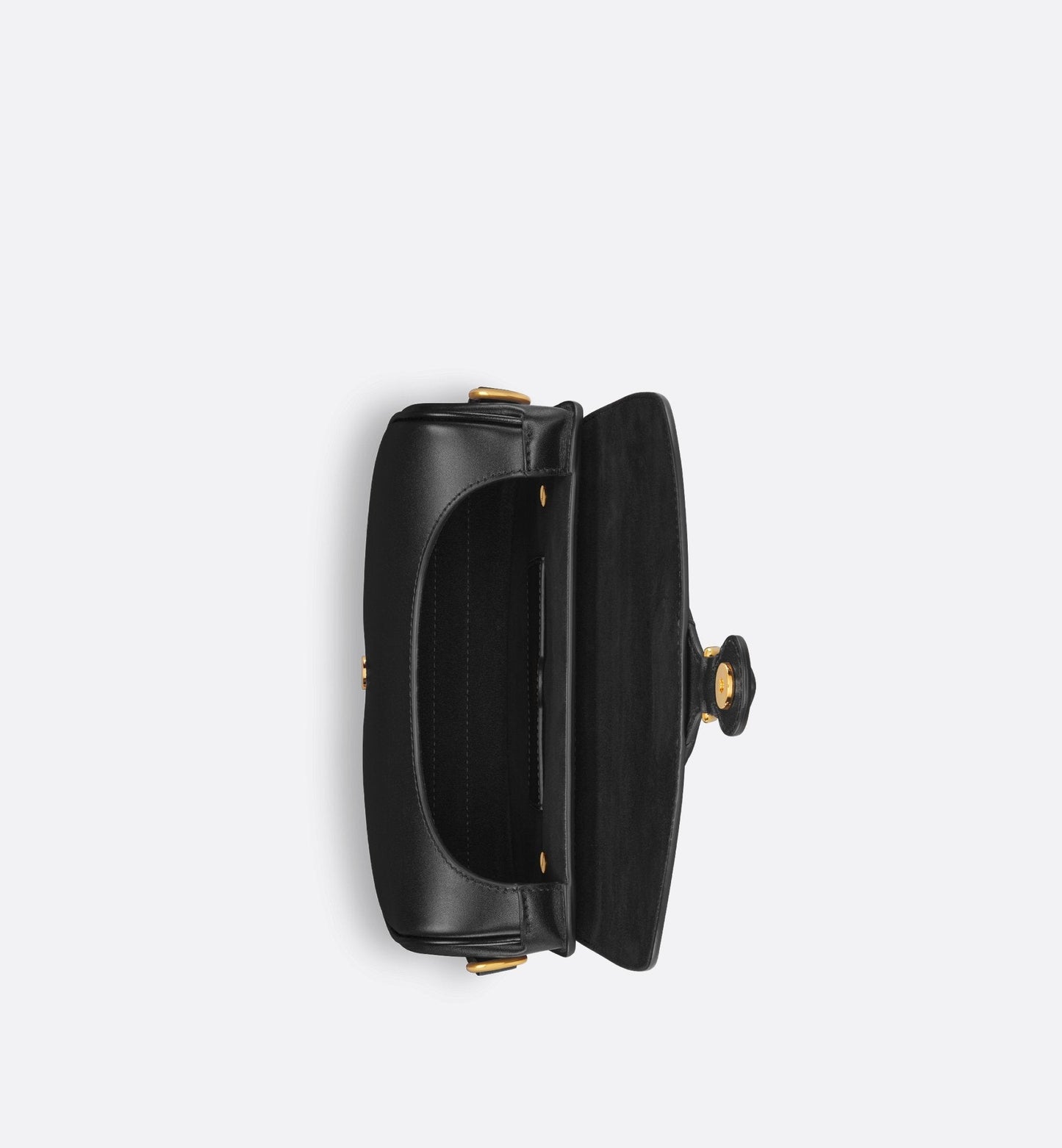 Medium Luxury Dior Bobby Bag Black Box Calfskin