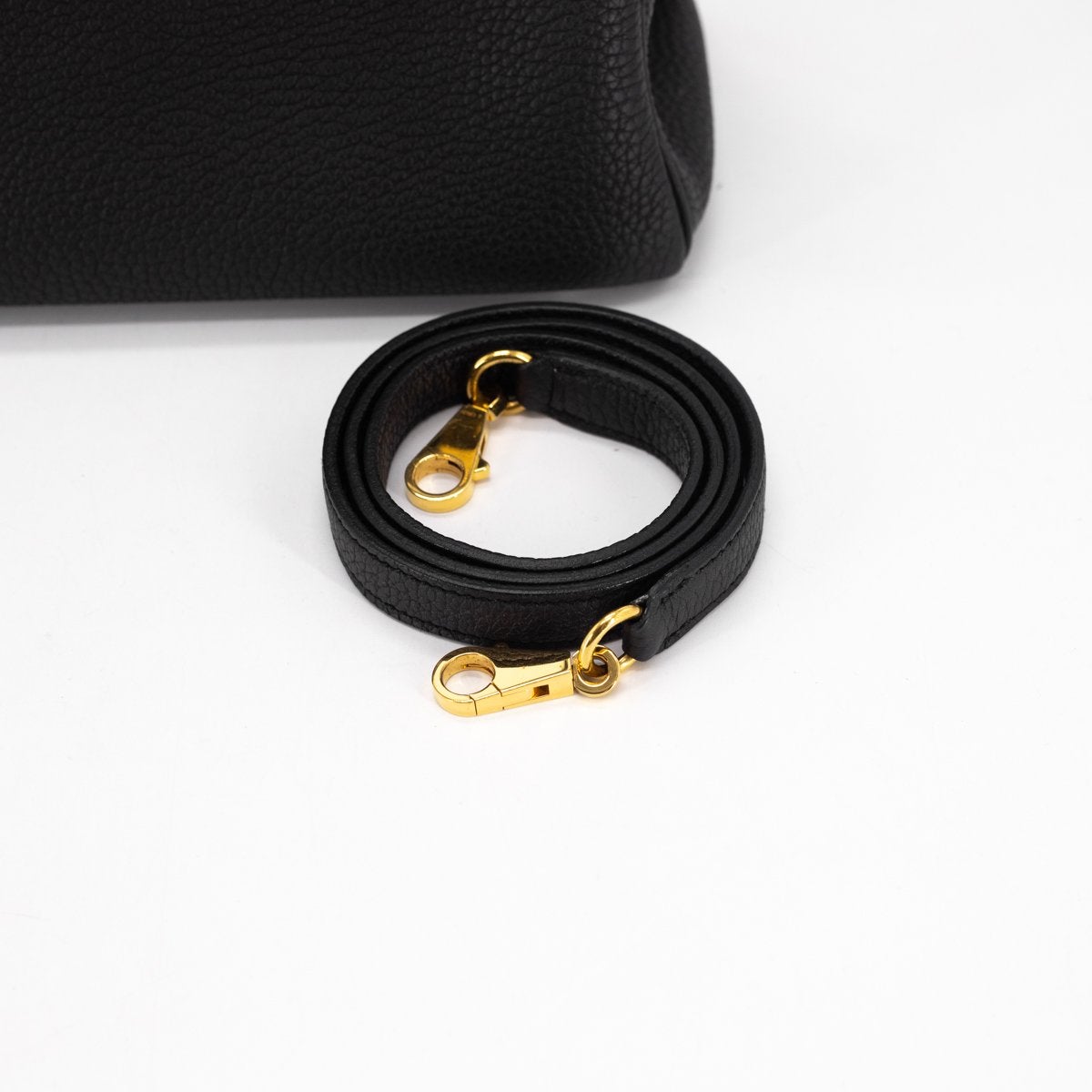 Luxury Hermes Kelly 28 Clemence Black - X stamp