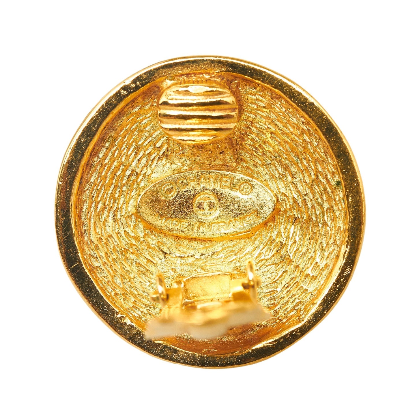Luxury Chanel CC Clip On Earrings Costume Earrings