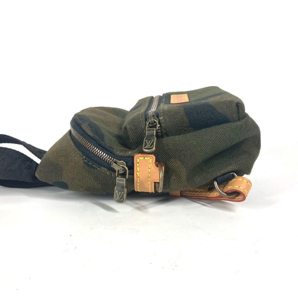 LOUIS VUITTON key ring M44201 canvas green Supreme collaboration Apollo Backpack Nano