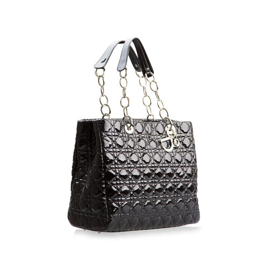 Luxury Dior Cannage Quilted Tote