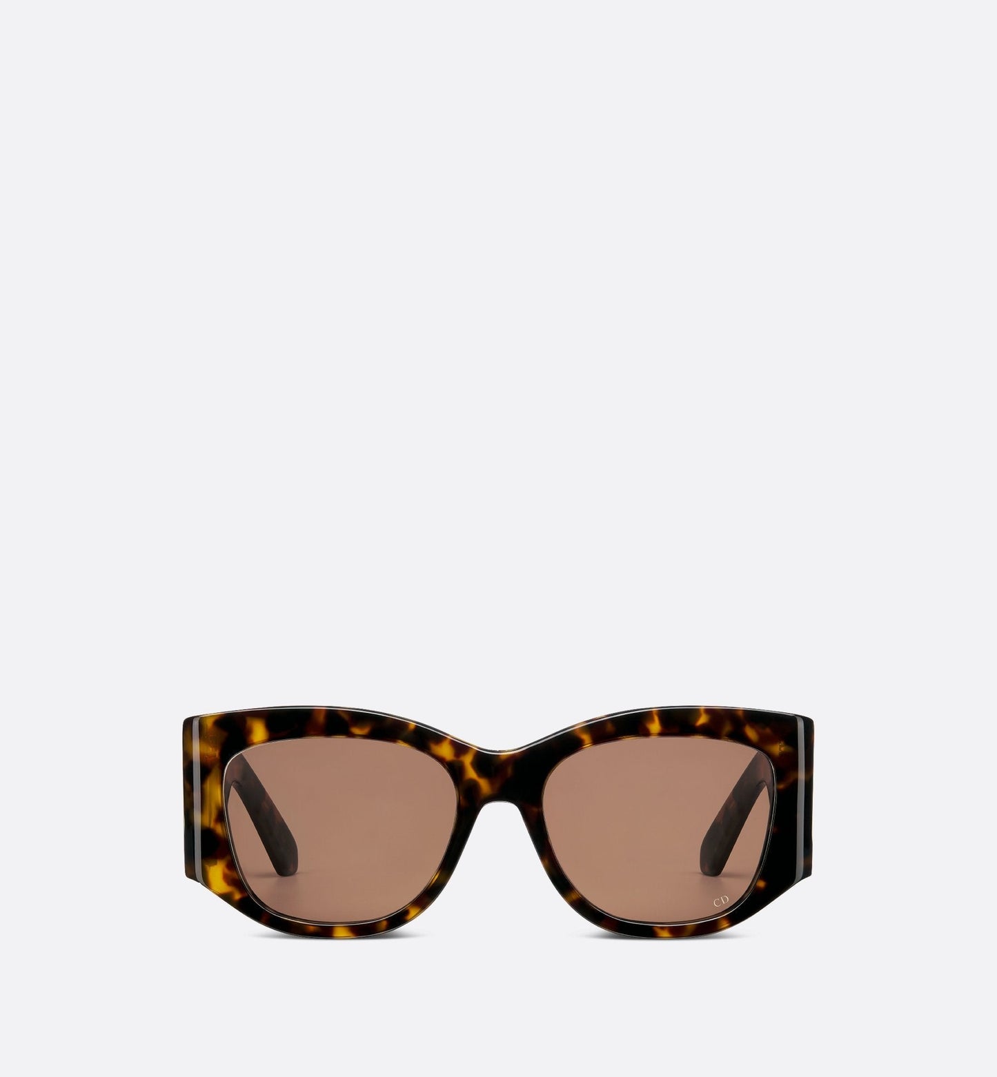 Luxury Diornuit S1I Brown And Honey Tortoiseshell Effect Square Sunglasses