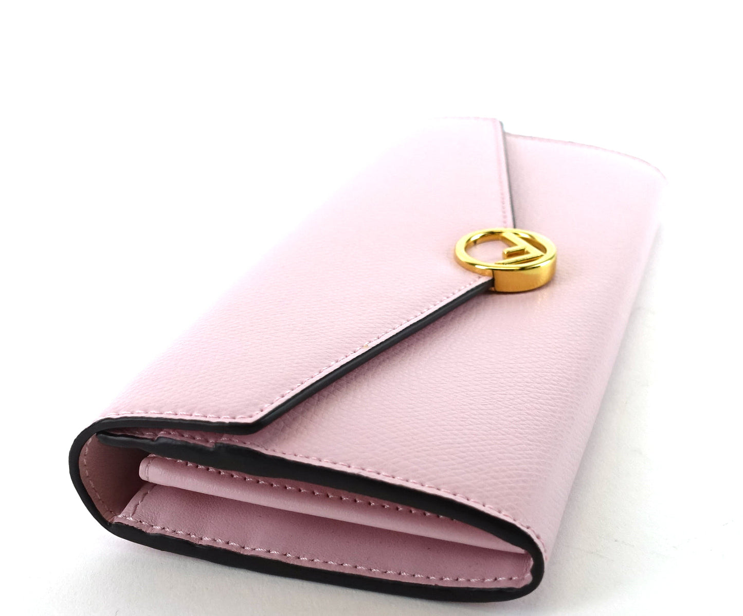 Continental F is Luxury Fendi Calf Leather Wallet