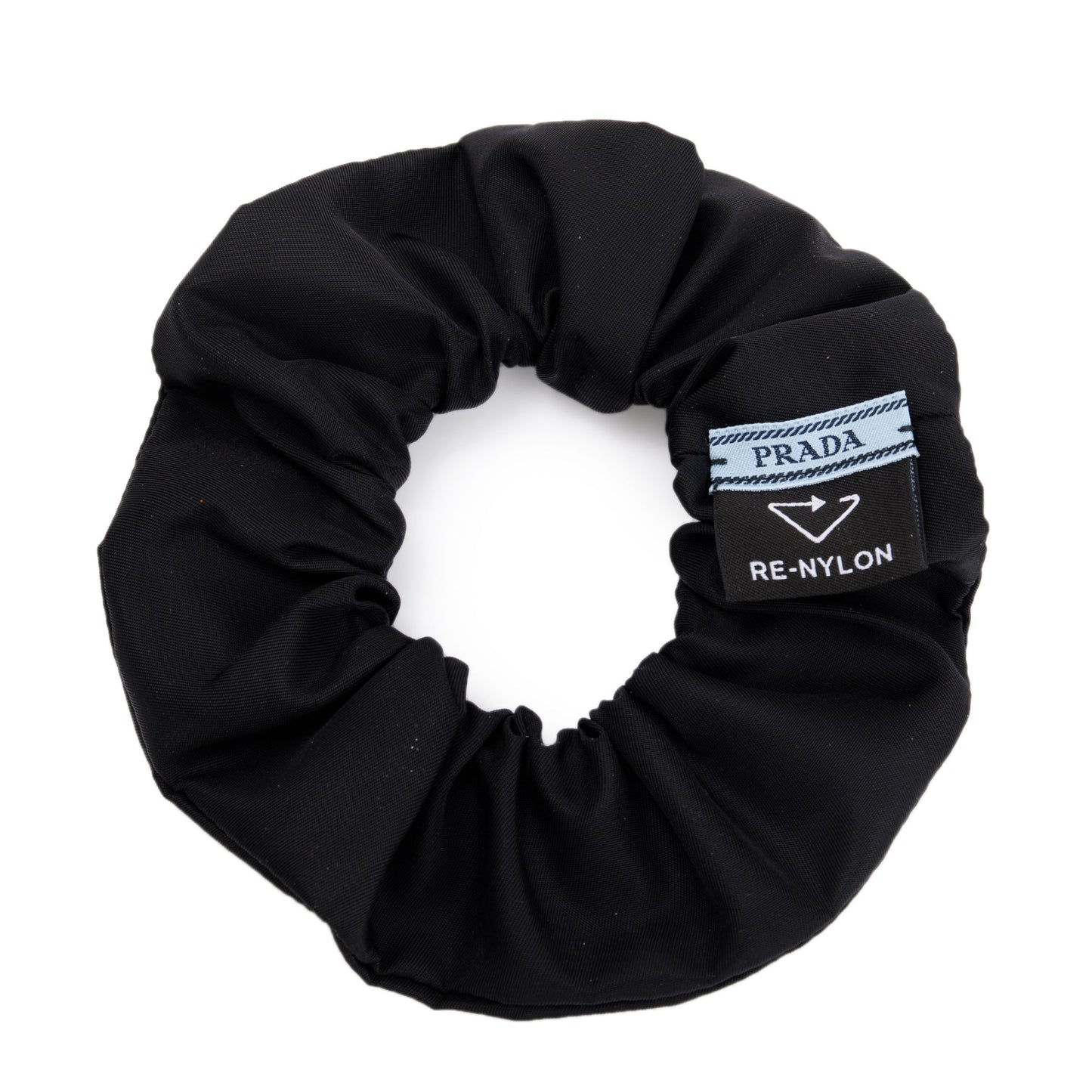 Prada Black Re-Nylon Scrunchie