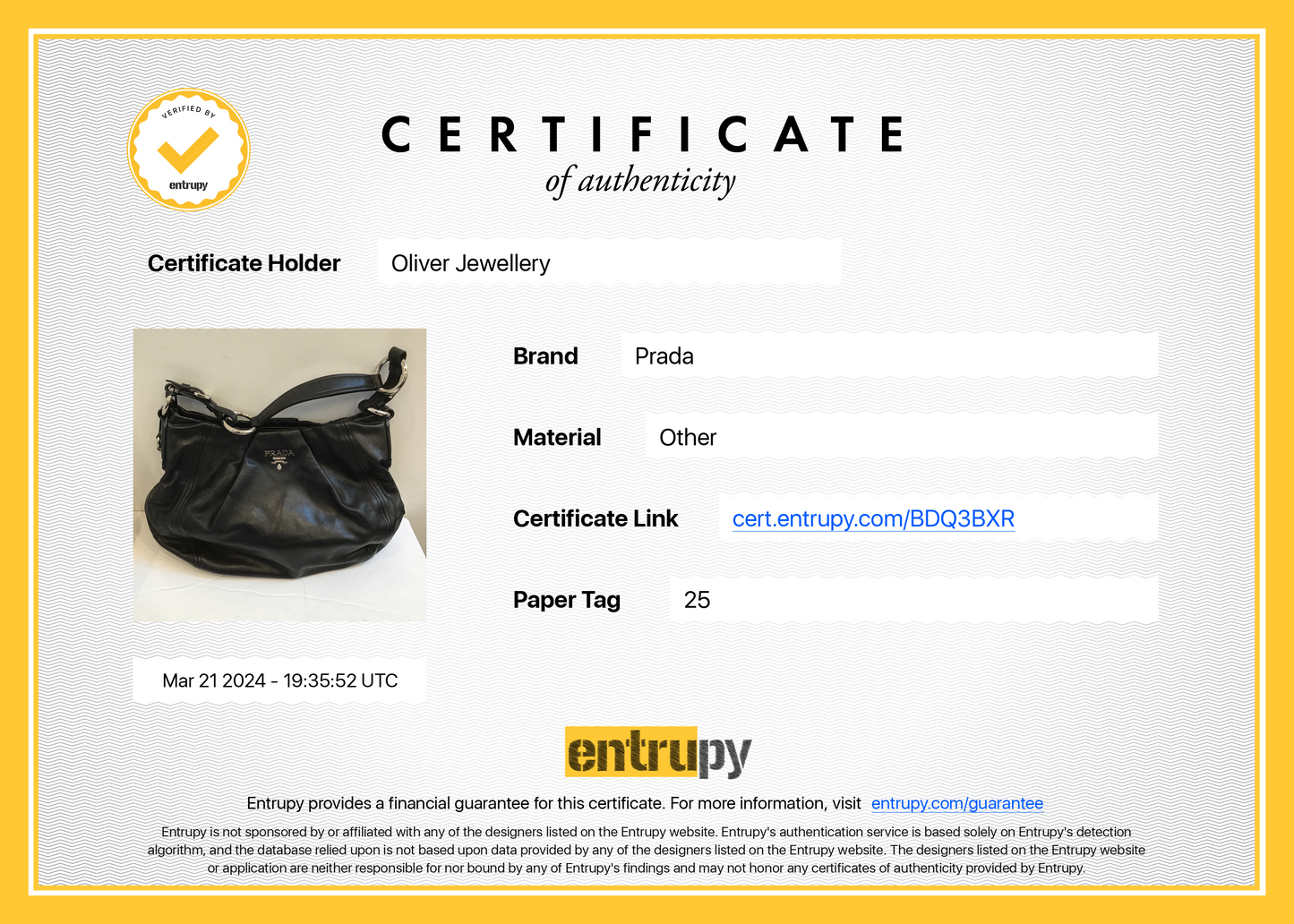 Prada Black Soft Calf Leather Pleated Hobo Bag