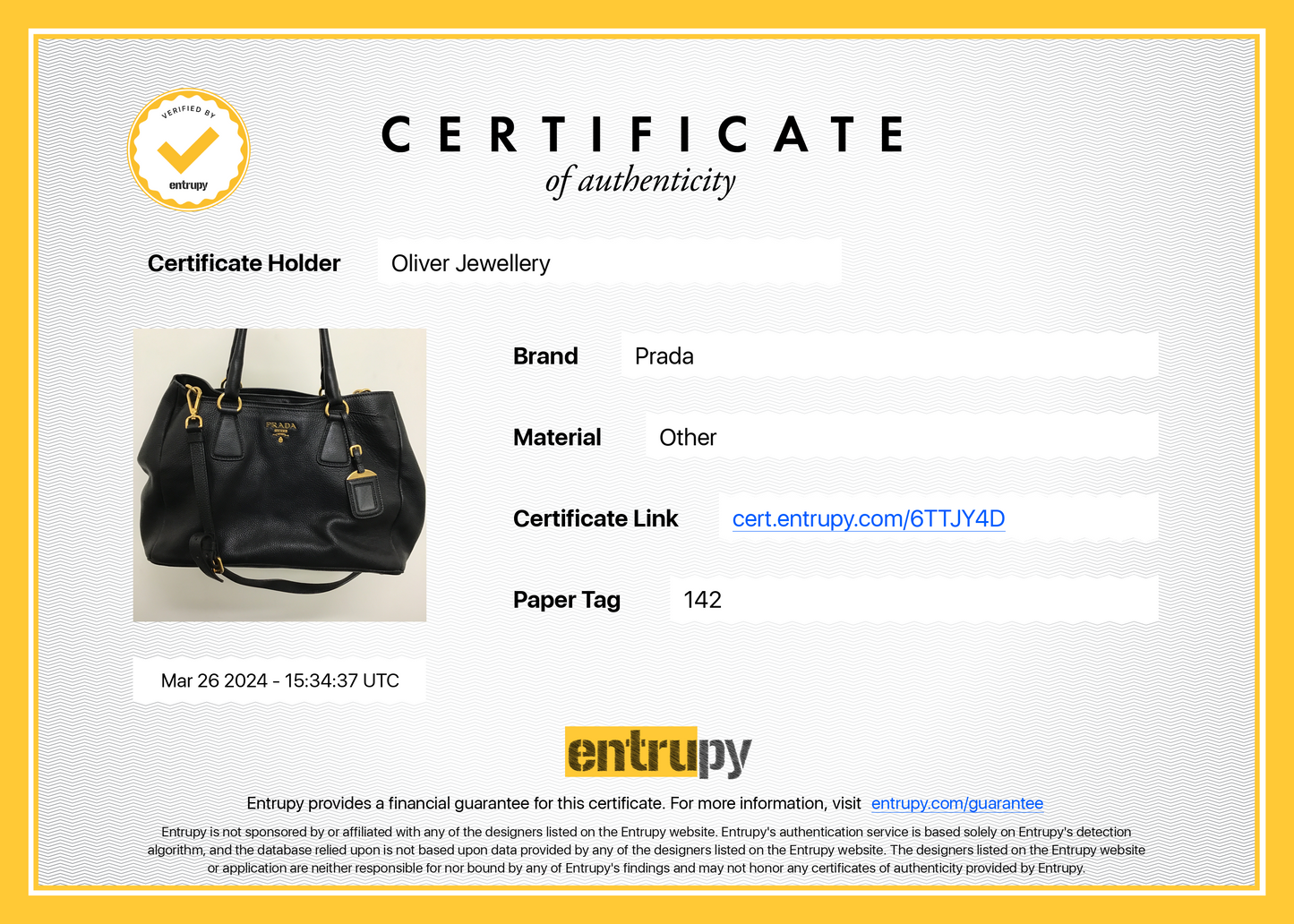 Prada Black Vitello Daino Convertible Tote