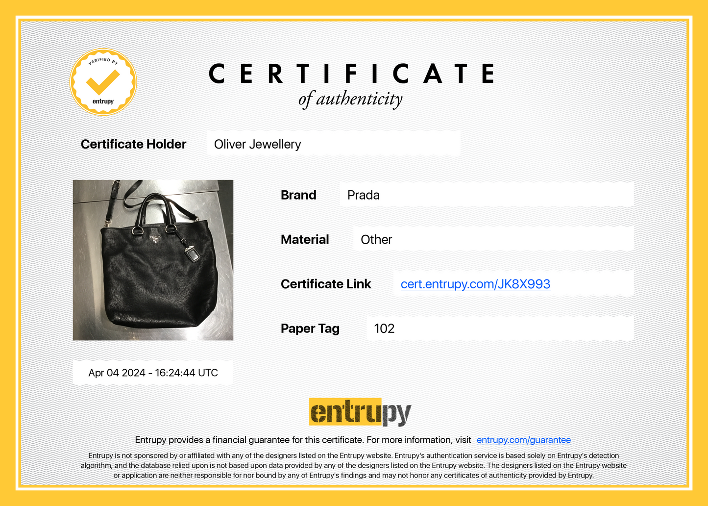 Prada Black Vitello Daino Leather Large Shopping Tote
