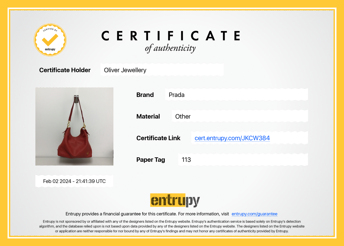 Prada Red Vitello Daino Leather Side Zip Hobo Bag
