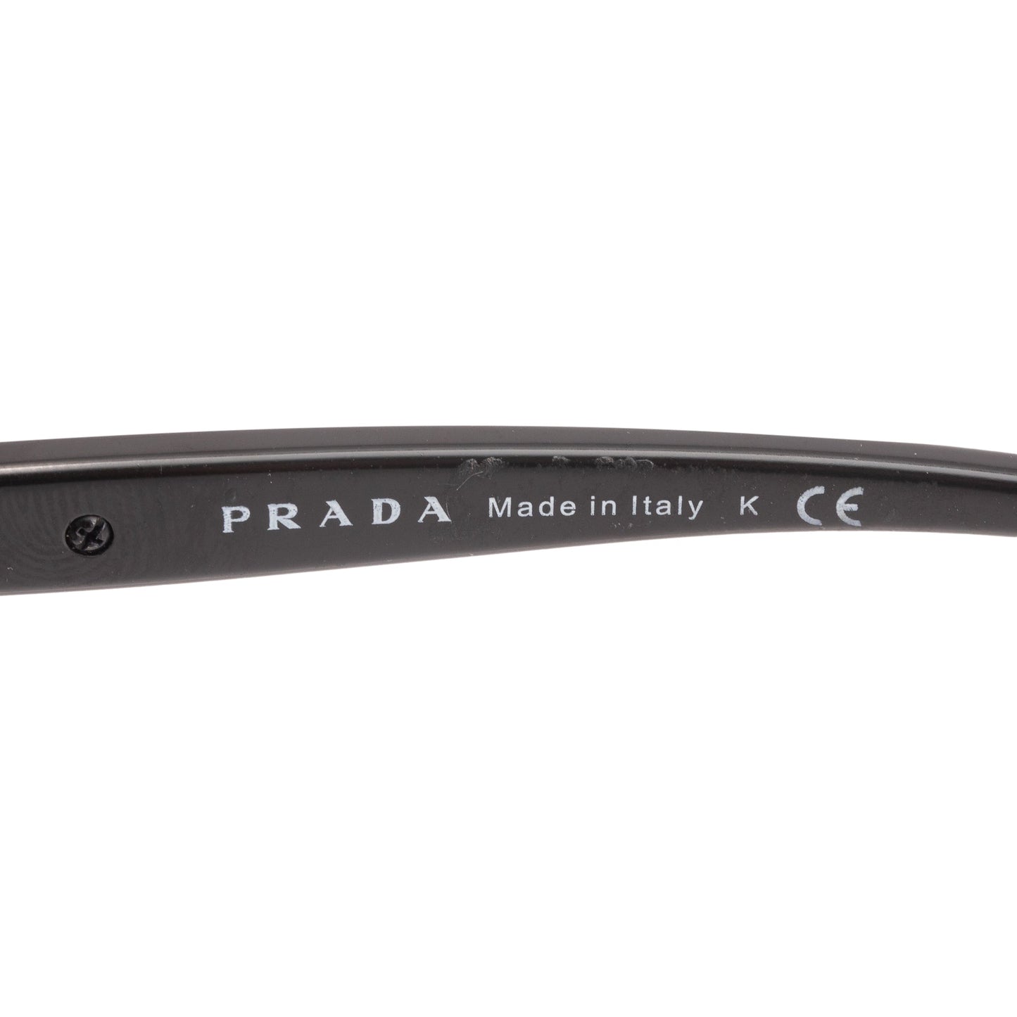 Prada SPR 080 Black Acetate Conceptual Sunglasses