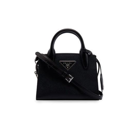 Prada Small Saffiano Cuir Kristen Bag with Strap