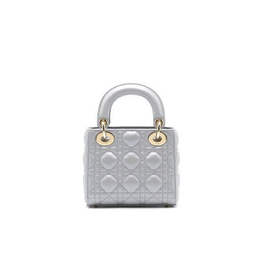 Luxury Dior Mini Lady Luxury Dior Grey GHW
