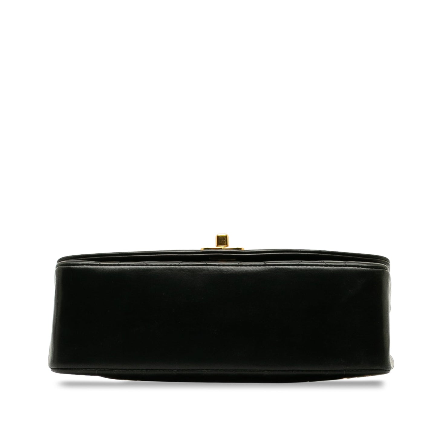 Luxury Chanel Diana Small Black Lambskin Gold