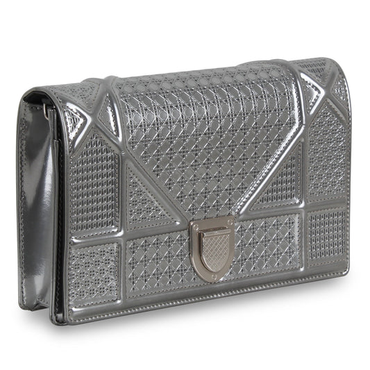 Luxury Dior Luxury Diorama WOC - Metallic