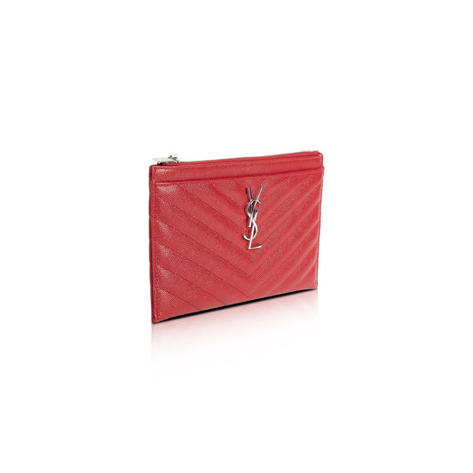 Saint Laurent 2019 Matelasse Monogram Bill Pouch
