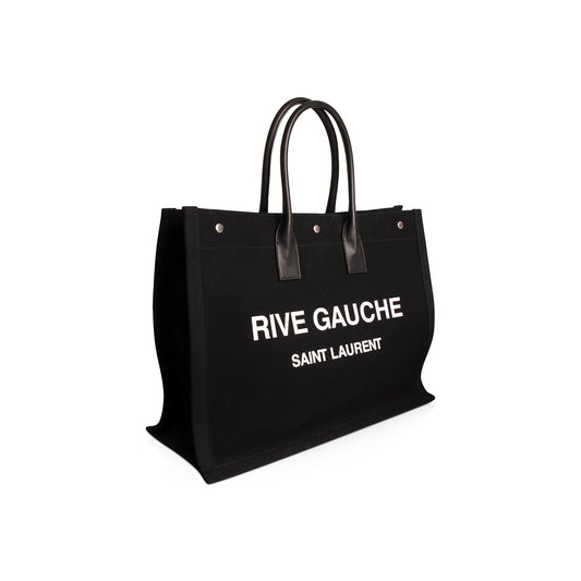Saint Laurent 2021 Large Rive Gauche Canvas Tote
