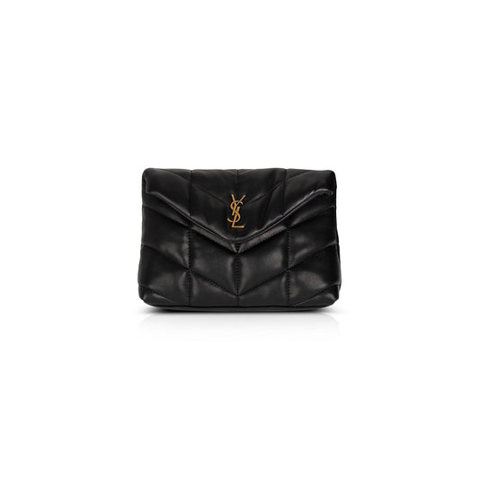 Saint Laurent 2021 Small Puffer Pouch
