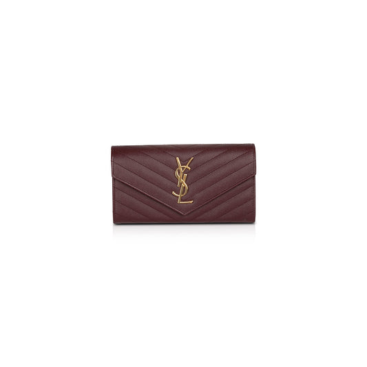 Saint Laurent Monogram Cassandre Envelope Wallet