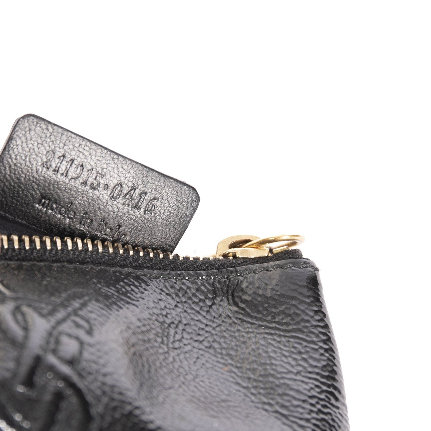 Saint Laurent Patent Leather Key Pouch