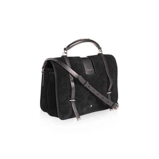 Saint Laurent Suede Charlotte Bag