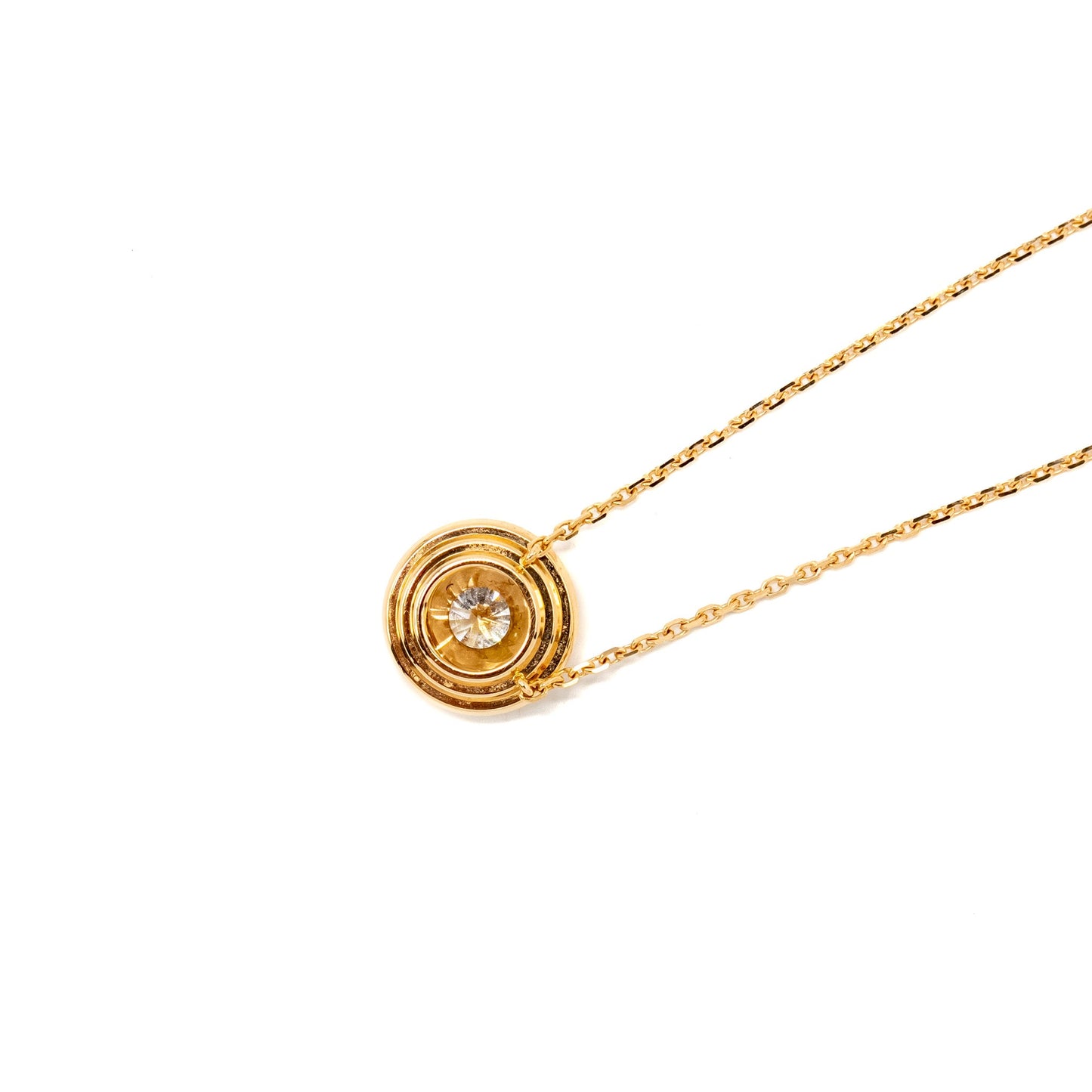 Cartier D’amour diamond necklace 18K rose gold