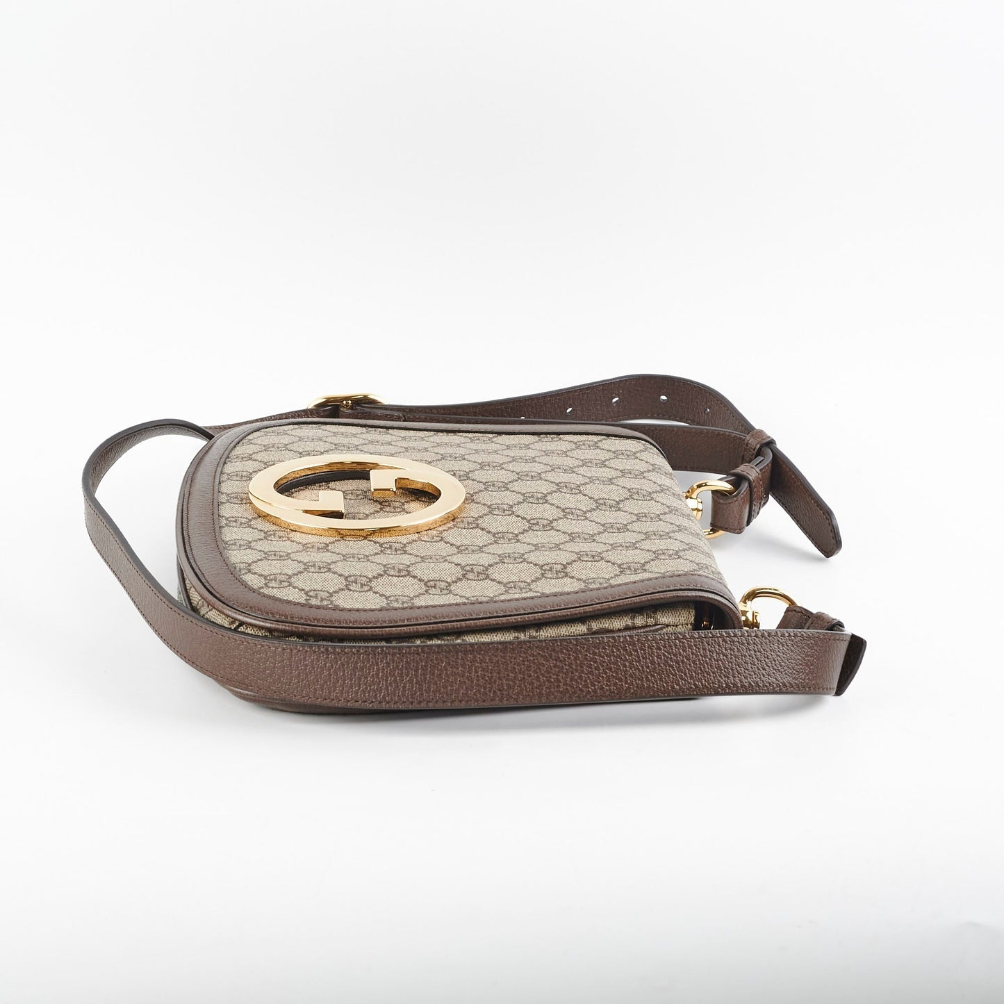 Luxury Gucci Trending 2025 Blondie Monogram GG Logo Crossbody Bag