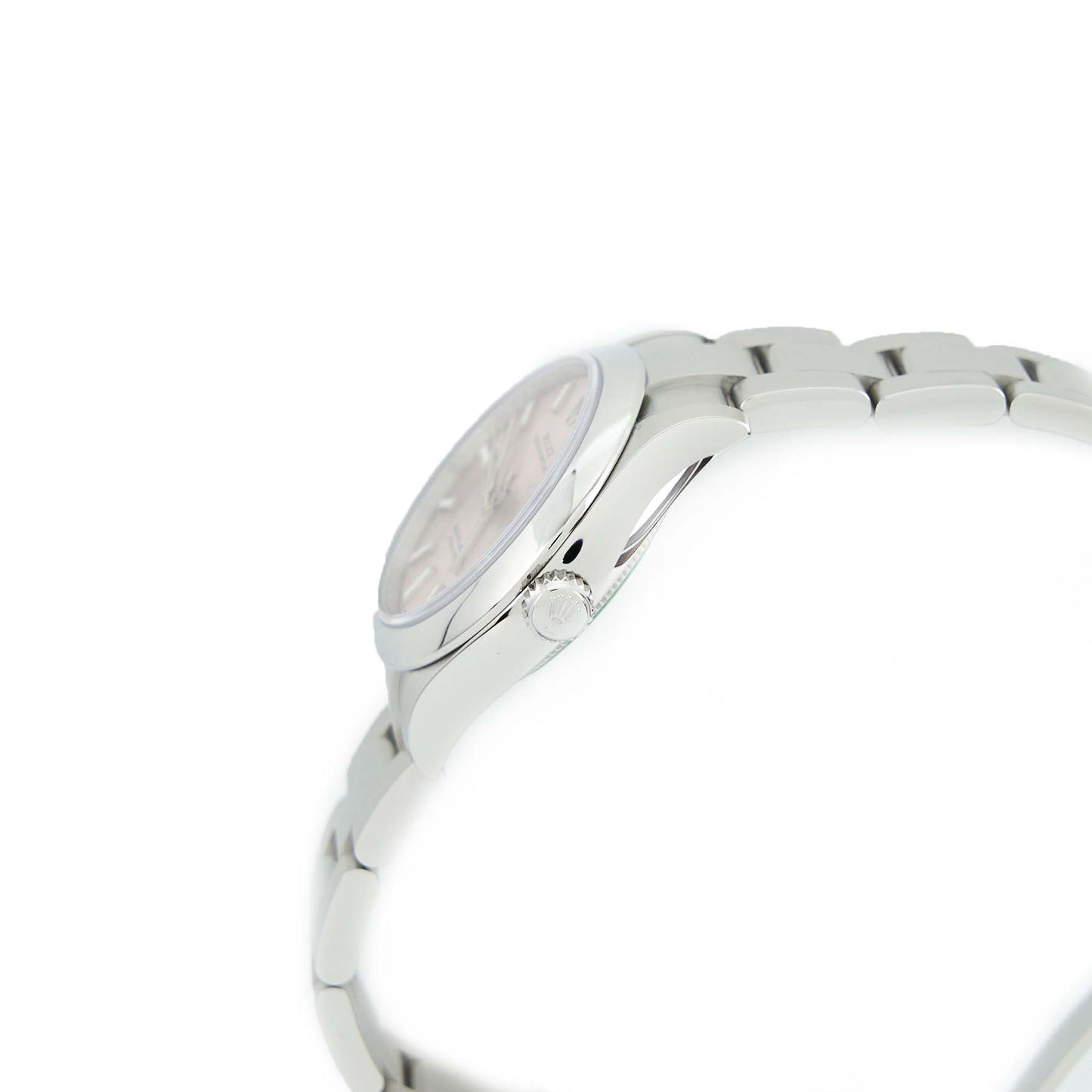 Rolex Oyster Perpetual 31mm Oystersteel With Pink Dial And Oyster Bracelet M277200-0004