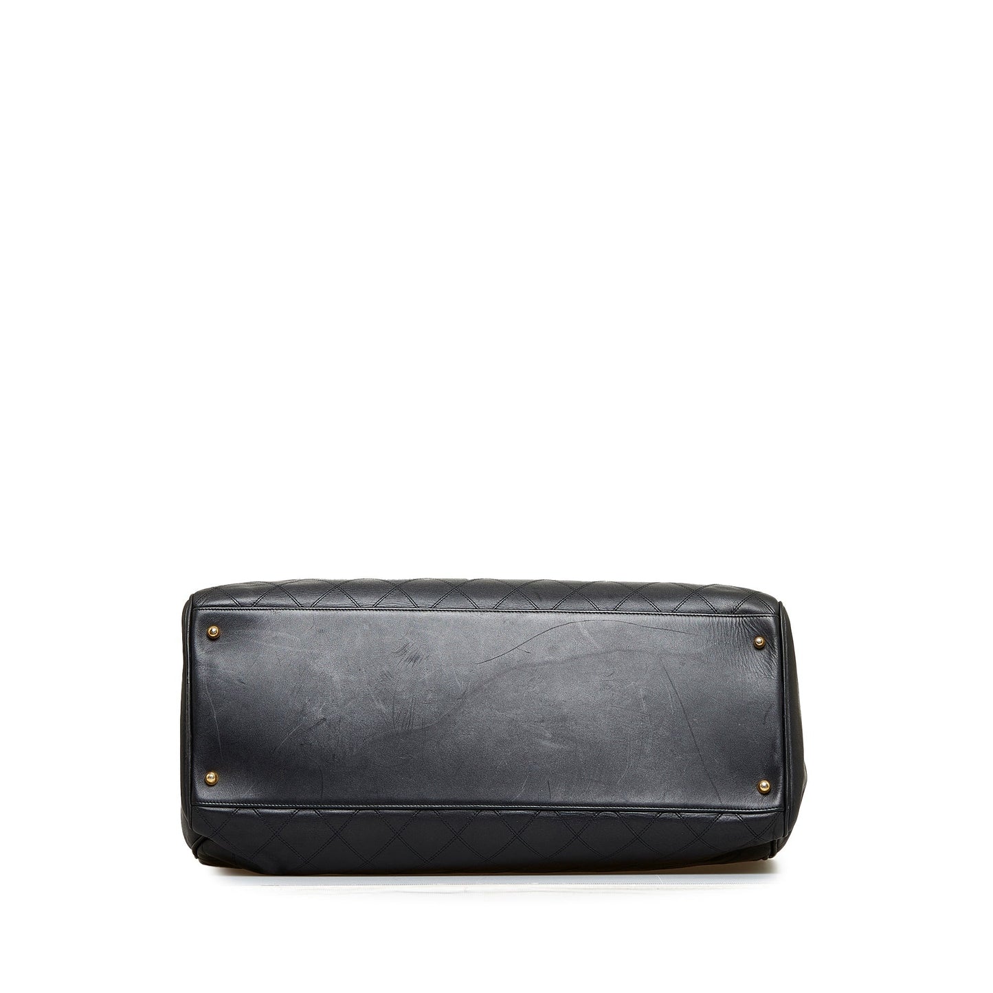 Luxury Chanel Supermodel Weekender XL Black Lambskin Gold
