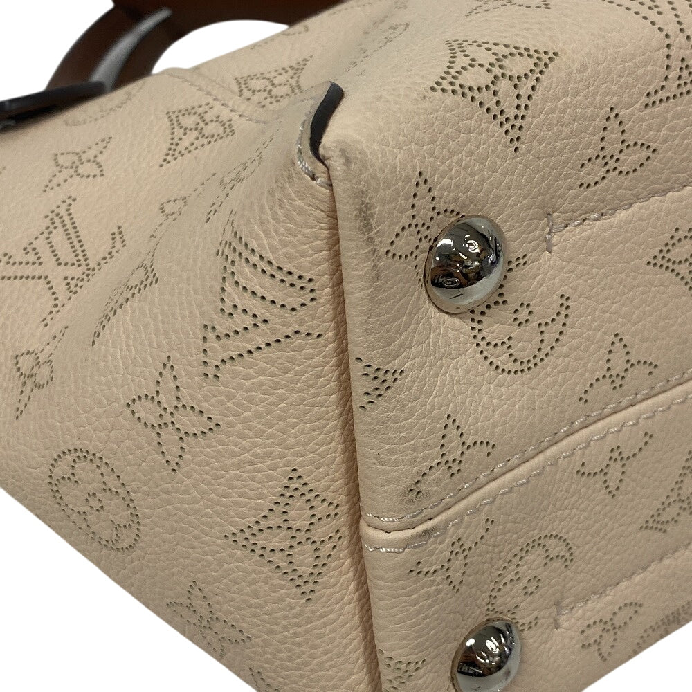 LOUIS VUITTON Handbag M51950 Monogram Mahina white Mahina Hina PM