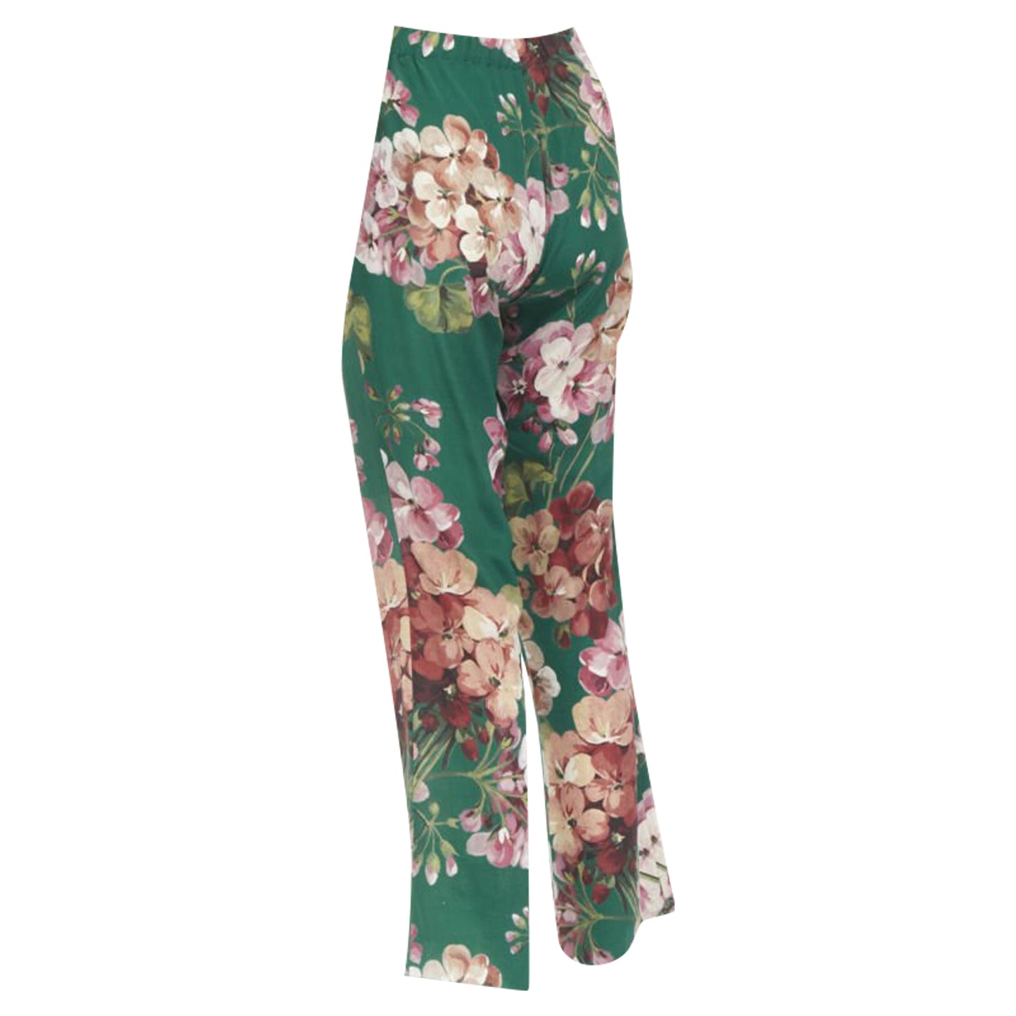 Gucci silk Blooms floral print pajama pants
