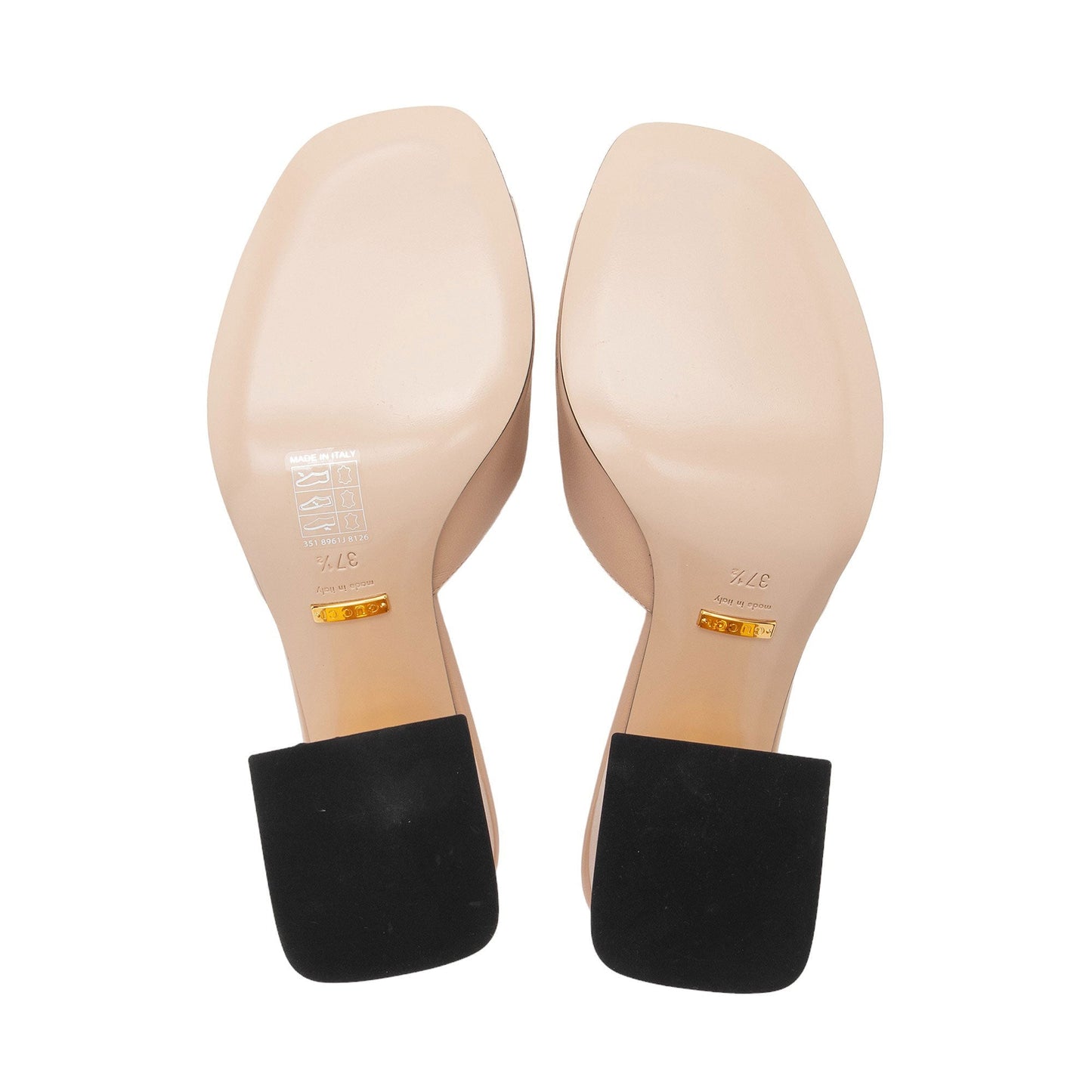 Gucci Leather Horsebit Slide Sandals