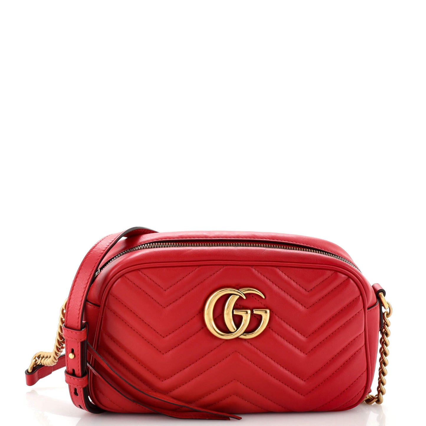 Luxury Gucci Trending 2025 GG Marmont Shoulder Bag Matelasse Leather Small
