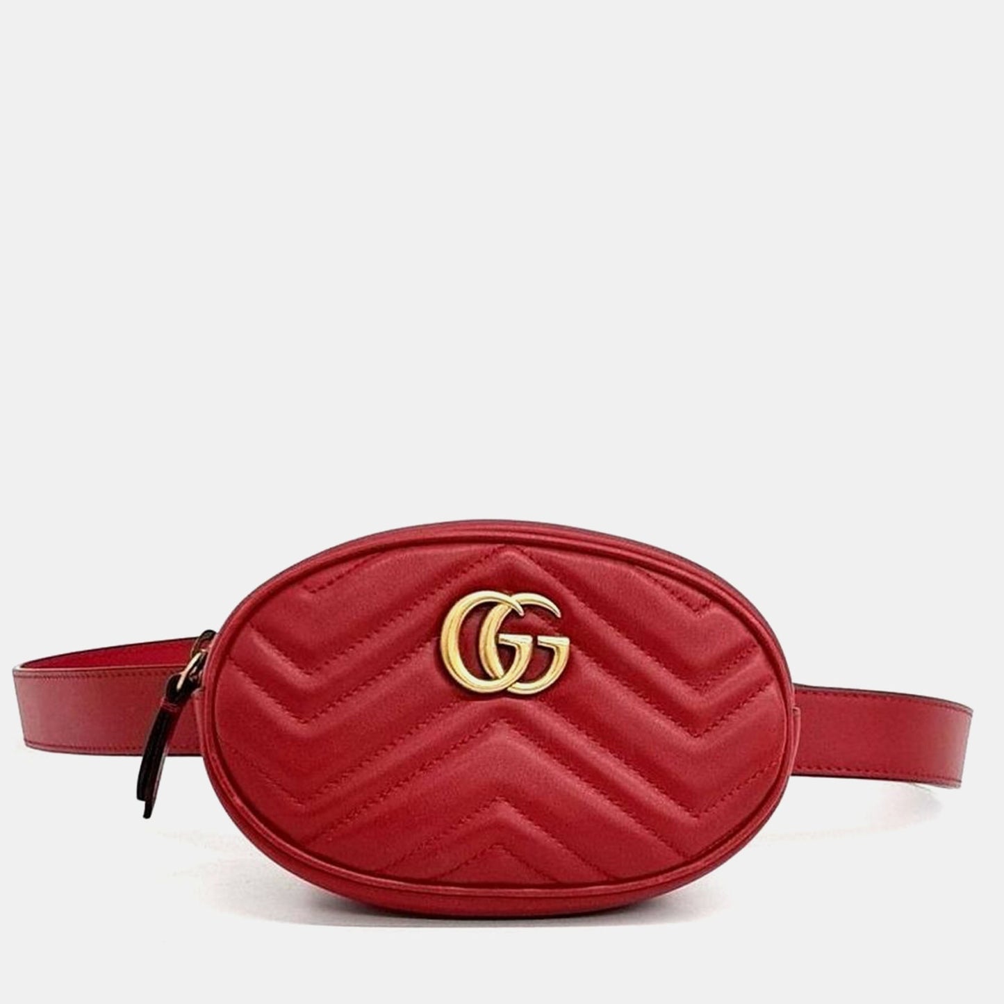Luxury Gucci Trending 2025 GG Marmont Matelasse Belt Bag