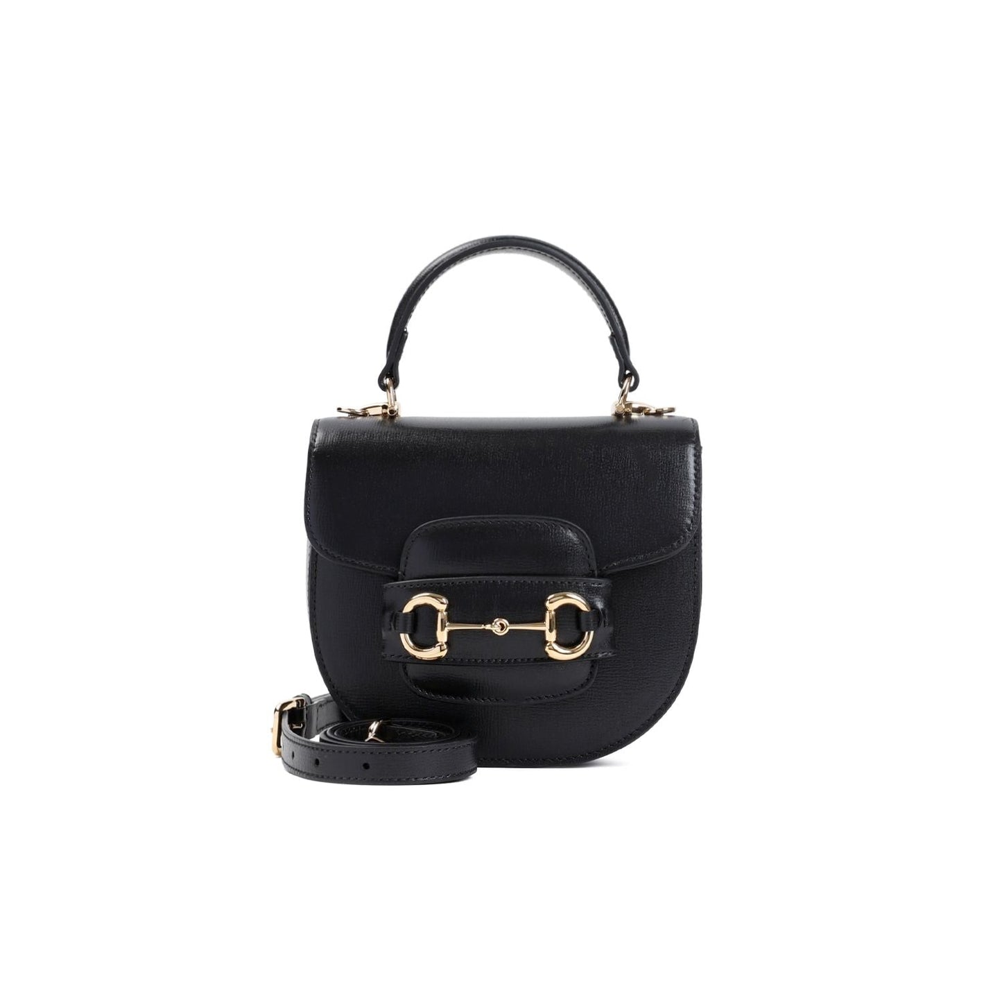 Luxury Gucci Trending 2025 Women's Horsebit 1955 Mini Handbag in Black | 7813871AAQD