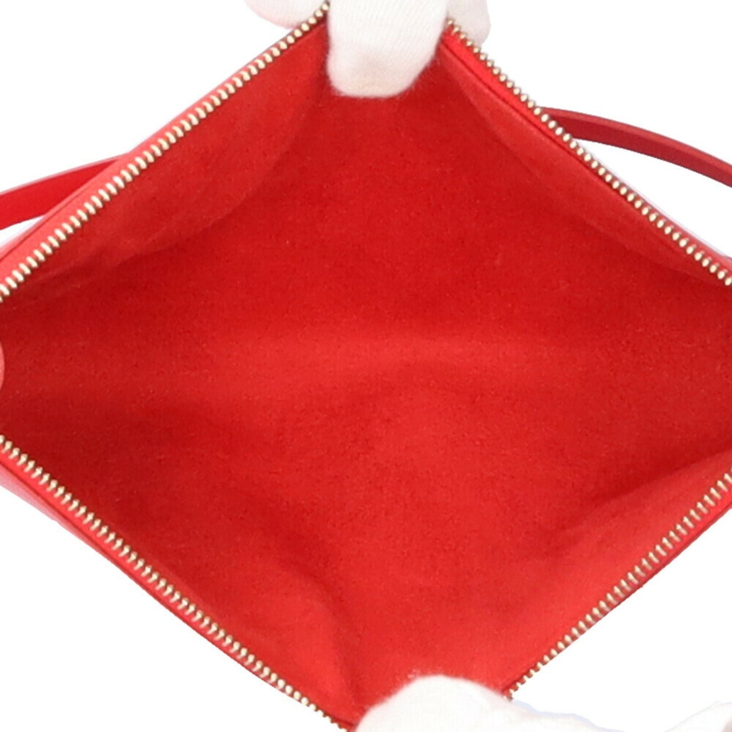 Louis Vuitton Pochette Accessoire Leather Clutch Bag ()