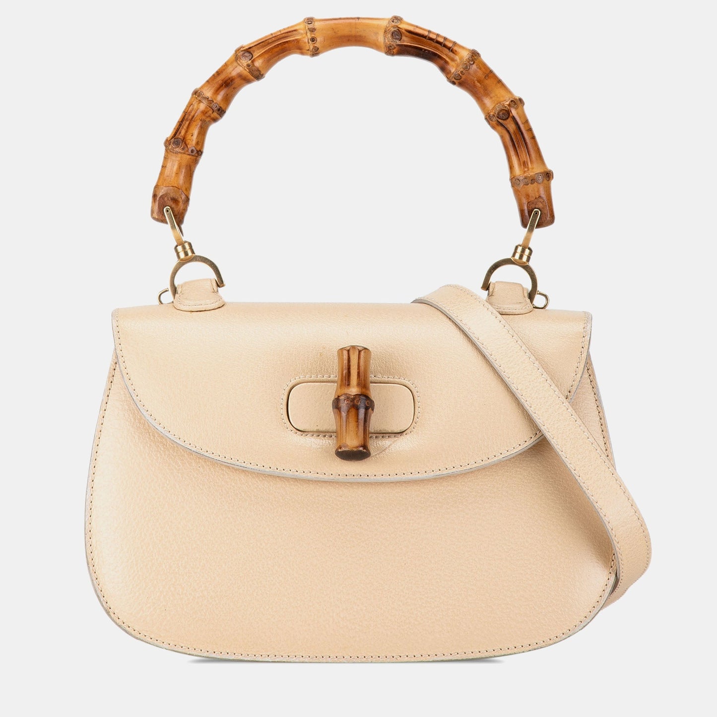 Luxury Gucci Trending 2025 Bamboo Night Satchel