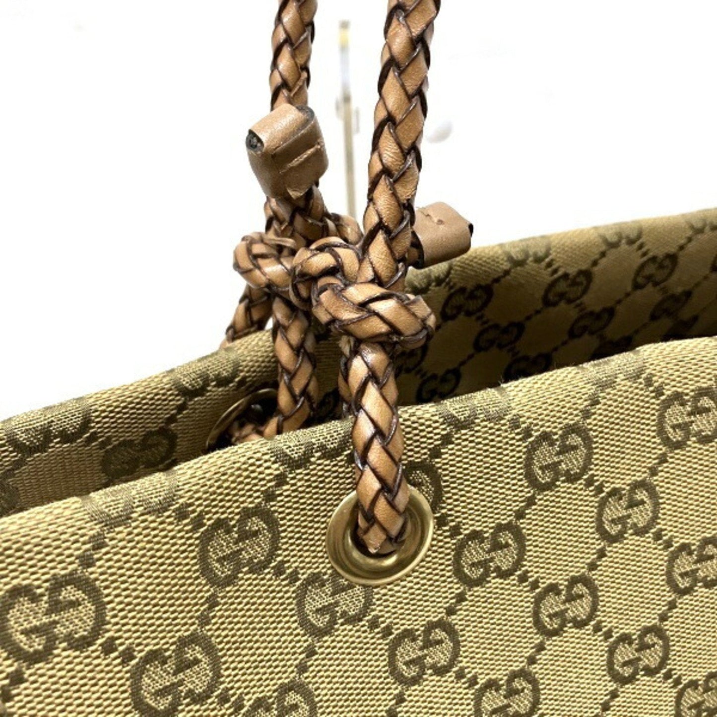 Gucci Gg Canvas Canvas Tote Bag ()