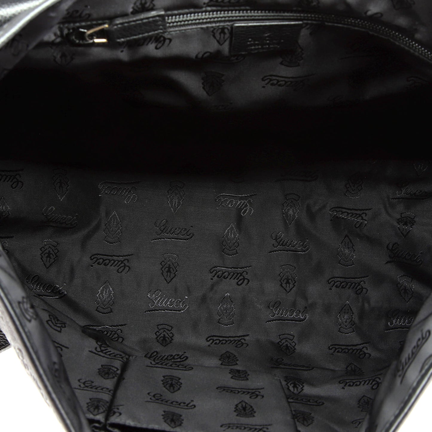 Flap Messenger Bag Guccissima Leather Large