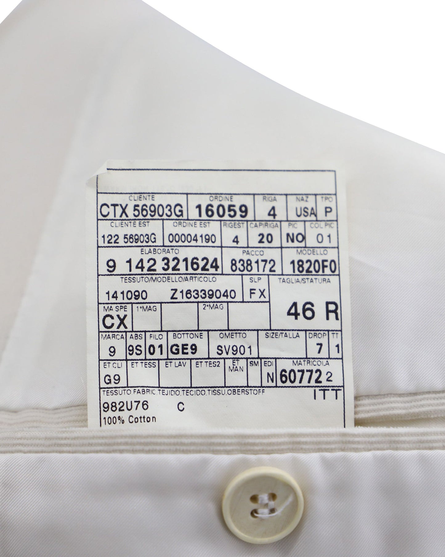 Gucci Corduroy Blazer in Ivory Cotton